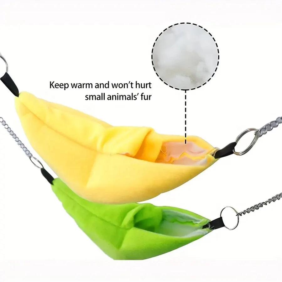 Hamster Hammock for Winter Warmth Cotton Nest Suspended