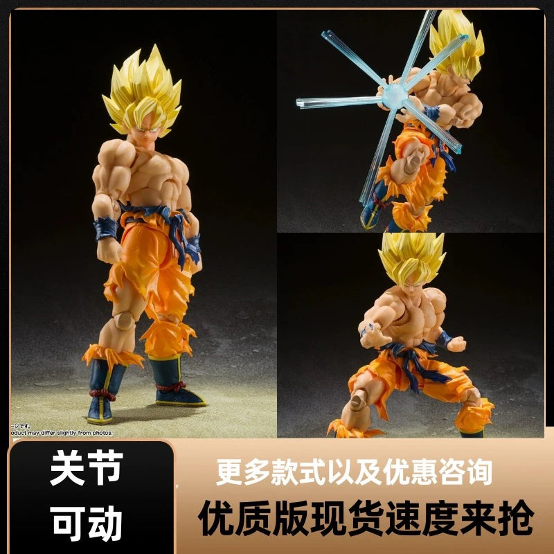 In Stock Anime Dragon Ball Z Shf Son Goku Legendary Sh Figuarts Super Saiyan Action Figure Model Toy Gift Collection Figurine