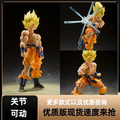 In Stock Anime Dragon Ball Z Shf Son Goku Legendary Sh Figuarts Super Saiyan Action Figure Model Toy Gift Collection Figurine