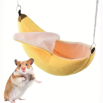 Hamster Hammock for Winter Warmth Cotton Nest Suspended