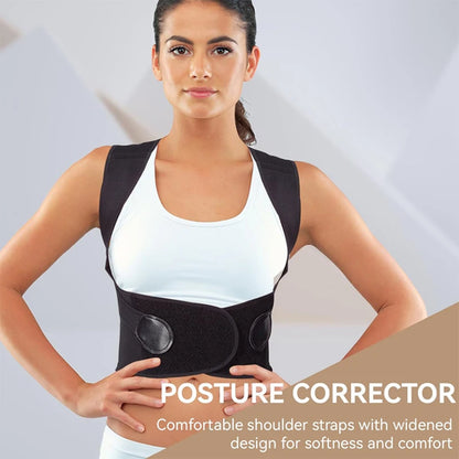 Back Posture Corrector Brace for Women Breathable Back Posture Correction Back Support Belt Adjustable Shoulder for Students Kid