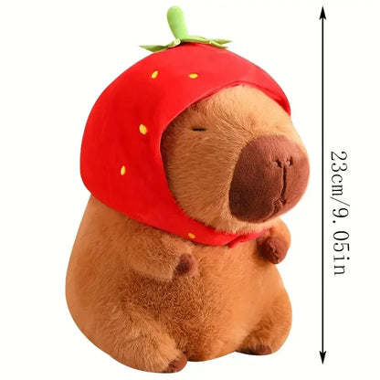 15-30Cmcapybara Plush Simulation Capibara Anime Fluffty Toy Cute Doll Stuffed Animals Soft Doll Plush Christmas Thanksgivinggift