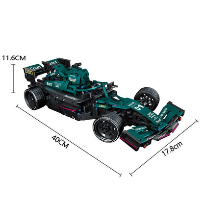 High-Tech Building Blocks F1 Formula 1 Remote Control Super Racing Car Moc Bricks RC Technical Model Toy Creative Expert 1089Pcs